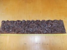 Carved wood wall for sale  MARKET DRAYTON