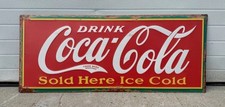 Coca cola sign for sale  Temple