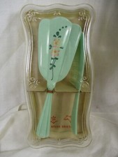 CONJUNTO DE ESCOVAS SANITÁRIAS VINTAGE DE PLÁSTICO comprar usado  Enviando para Brazil