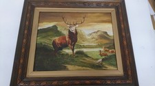 stag painting for sale  RUGBY