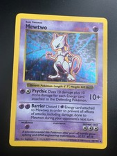 Mewtwo - 10/102 - Conjunto Base Pokemon Shadowless Holo Cartão Raro WOTC QUASE PERFEITO comprar usado Mewtwo - 10/102 - Conjunto Base Pokemon Shadowless Holo Cartão Raro WOTC QUASE PERFEITO comprar usado  Enviando para Brazil