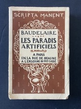 Paradis artificiels baudelaire d'occasion  Toulon-