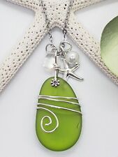 Sea glass necklace for sale  Melrose