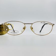 Óculos Colani Design Masculino Feminino Oval Dourado Clássico Vintage Anos 80 Mod. 1806 NOS, usado comprar usado  Enviando para Brazil