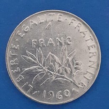 Monnaie franc semeuse d'occasion  Cagnes-sur-Mer