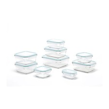 Cofre para forno e micro-ondas Glasslock vidro armazenamento de alimentos conjunto de 18 peças (caixa aberta) comprar usado  Enviando para Brazil