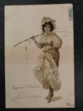 Illustrated woman elegant d'occasion  Expédié en Belgium
