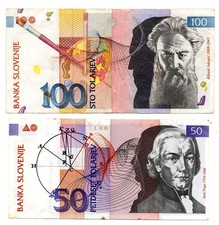 Slovenia banconote e usato  Vittorio Veneto