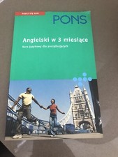 Angielski w 3 Miesiace- English in 3 Months By Pons  na sprzedaż  Wysyłka do Poland