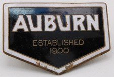 Emblema de radiador Auburn vintage fabricante de equipamento original - original da década de 1920 comprar usado Emblema de radiador Auburn vintage fabricante de equipamento original - original da década de 1920 comprar usado  Enviando para Brazil