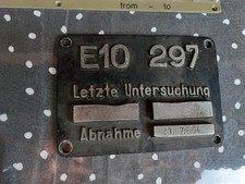 Riginal lokschild lok gebraucht kaufen  Groß-Umstadt