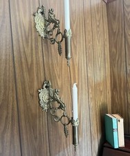 Antique brass wall for sale  Paramus
