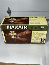 Usado, Ventilador de techo vintage de madera dorada Kmart 42” Maxair Mcm segunda mano  Embacar hacia Argentina