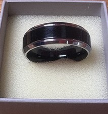 Ring schwarz silber gebraucht kaufen  Zeuthen