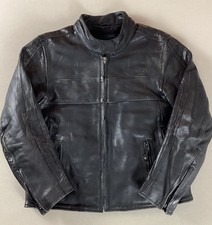 Heavy leather biker for sale  ROYSTON