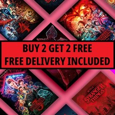 Stranger things posters for sale  UK