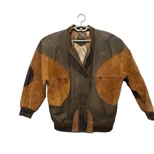 Pelle baseball jacket d'occasion  Expédié en Belgium