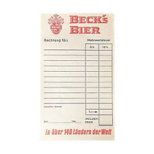 Vintage becks bier gebraucht kaufen  Köln
