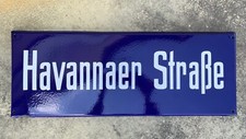 Havannaer straße emailleschil gebraucht kaufen  Deutschland