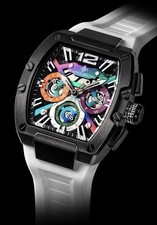 Usado, Relógio Big Bezel - Branco/preto comprar usado  Enviando para Brazil