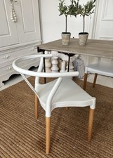 Wishbone pair white for sale  LONDON