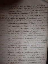 Espagne ancien manuscrit d'occasion  Auxi-le-Château