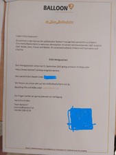 Gutschein ballonfahrt balloon gebraucht kaufen  Kalletal
