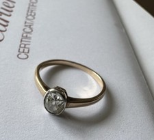 Antiker verlobungsring diamant gebraucht kaufen  Berlin
