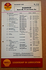Humber hawk mk6 for sale  NEWTOWN