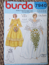 Burda wedding dress for sale  NORTHWICH