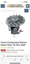 Enviro combustion blower for sale  Otego