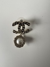Chanel dangly pearl for sale  LONDON