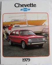 Usado, Folheto de vendas de carros Chevrolet Chevette 1979 julho 1978 EUA #3809 comprar usado  Enviando para Brazil