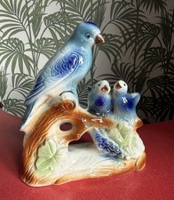 Vintage flock bird for sale  BARNSLEY