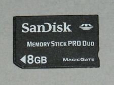 8gb sandisk memory for sale  NOTTINGHAM
