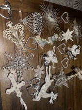 Silver sparkle christmas for sale  Norwich