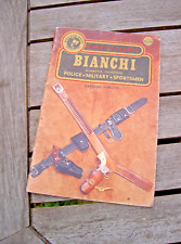 Vintage bianchi leather for sale  NEWARK