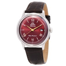 Relógio masculino Orient Classic automático mostrador Bordeaux RA-AC0026R30B comprar usado  Enviando para Brazil