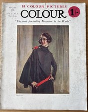 Colour magazine august for sale  LONDON