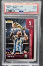 2022 Panini Instant FIFA World Cup Qatar 118 Lionel Messi PSA 9 Argentina comprar usado  Enviando para Brazil