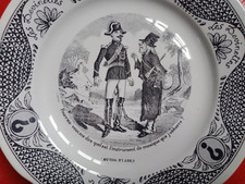 Assiette parlante sarreguemine d'occasion  Tannay