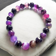 Bracciale elastico agata usato  Carpi