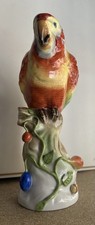 Statuina pappagallo ceramica usato  Roma