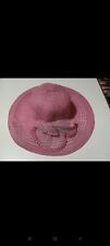 Cappello paglia rosa usato  Barletta