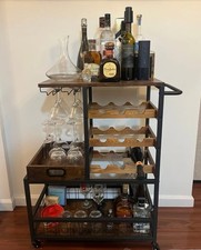 Rolling bar cart for sale  Hilliard