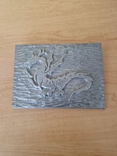 Metal dragon plaque for sale  CARMARTHEN