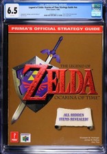Zelda Ocarina of Time Guia Oficial de Estratégia Prima Games 1998 CGC 6.5 comprar usado  Enviando para Brazil