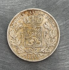 Argent 1849 leopold d'occasion  Saint-Quentin
