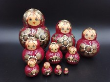 Set matryoshkas hand d'occasion  Expédié en Belgium
