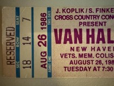 Van halen unused for sale  Cumming